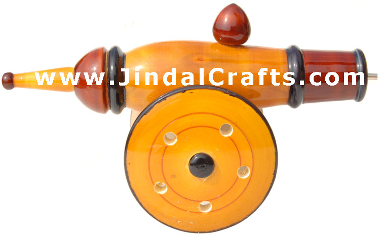 Handmade Handpainted Wooden Toy India Art