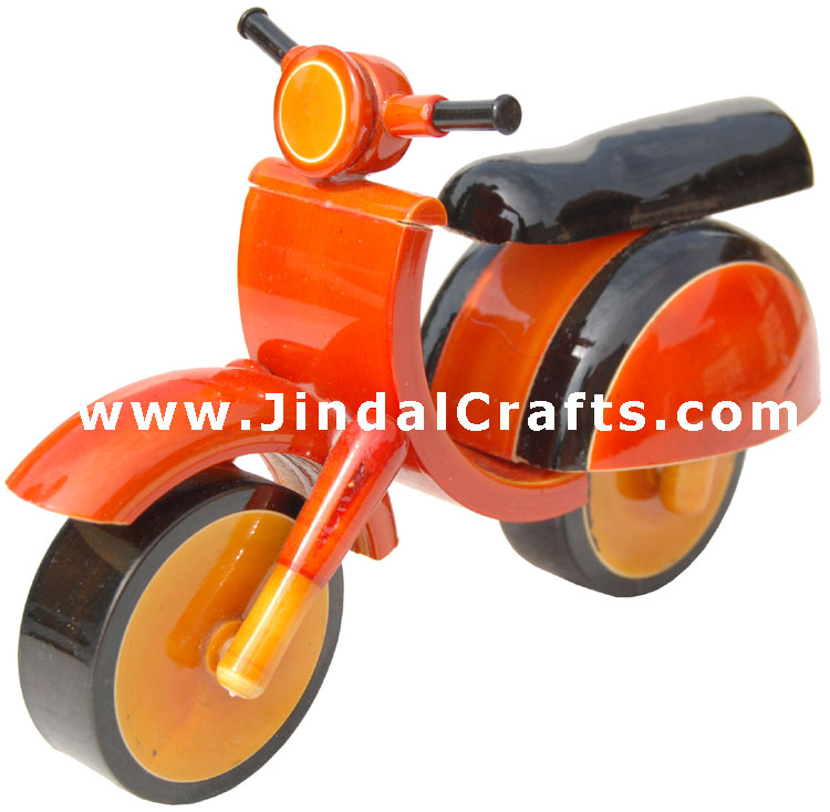 Handmade Handpainted Wooden Toy India Art