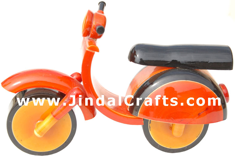 Handmade Handpainted Wooden Toy India Art