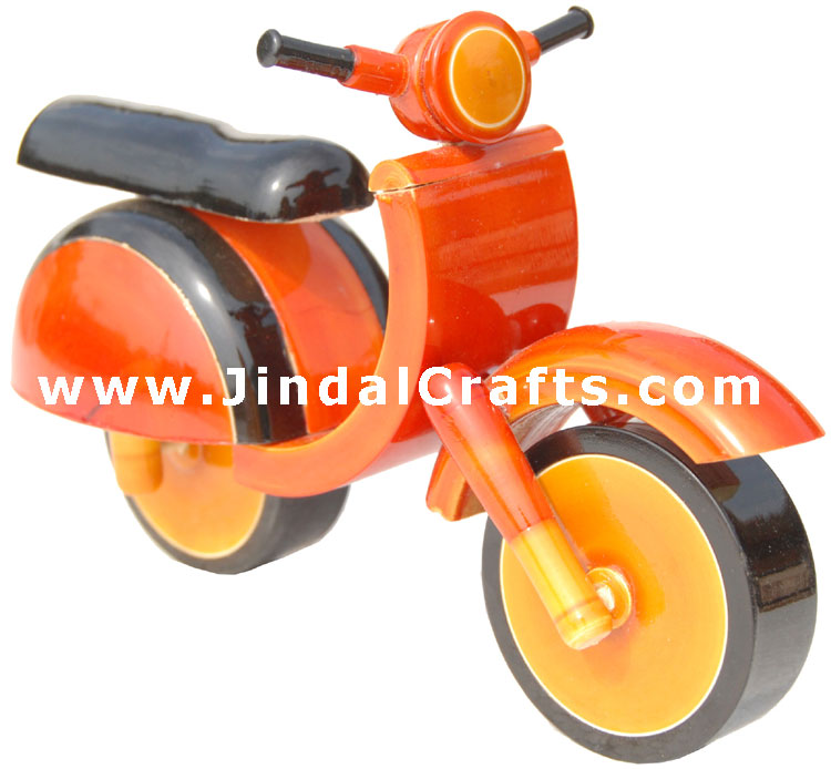 Handmade Handpainted Wooden Toy India Art