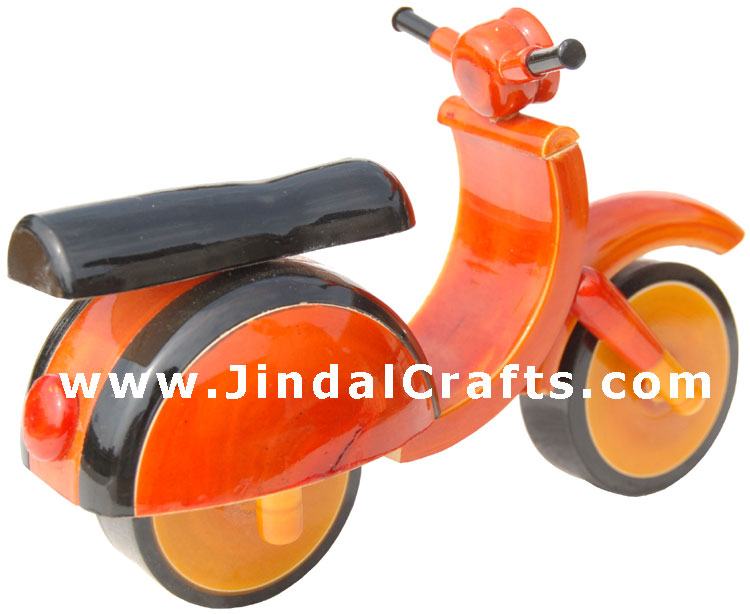 Handmade Handpainted Wooden Toy India Art