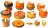 Handmade Handpainted Wooden Kitchen Set Toy India Art