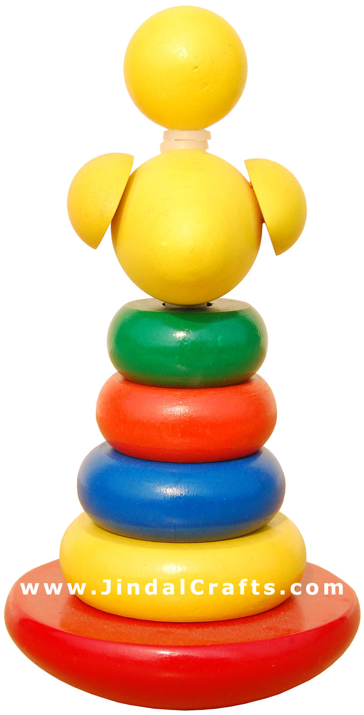 Handmade Hand Painted Abacus Educational Toy India Art
