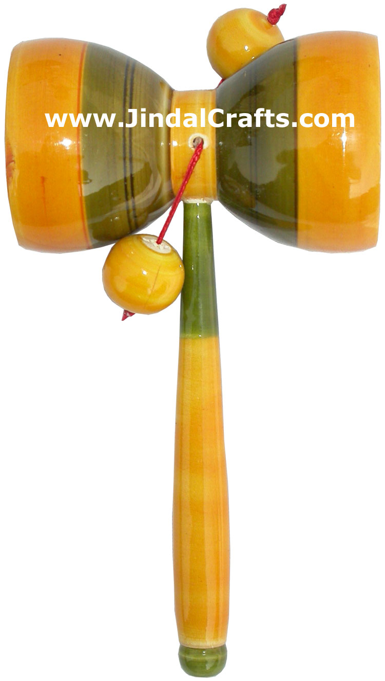 Wooden Toy Vegetable Colour Based Handmade India Crafts