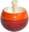 Magic Top Vegerable Color based Wooden Spin Top Craftss