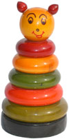 Abacus Vegetable Color based Wooden Hand Crafted Toys