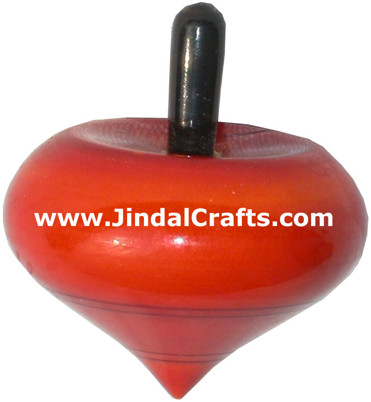 Spin Top Vegetable Color based Wooden Hand Crafted Arts
