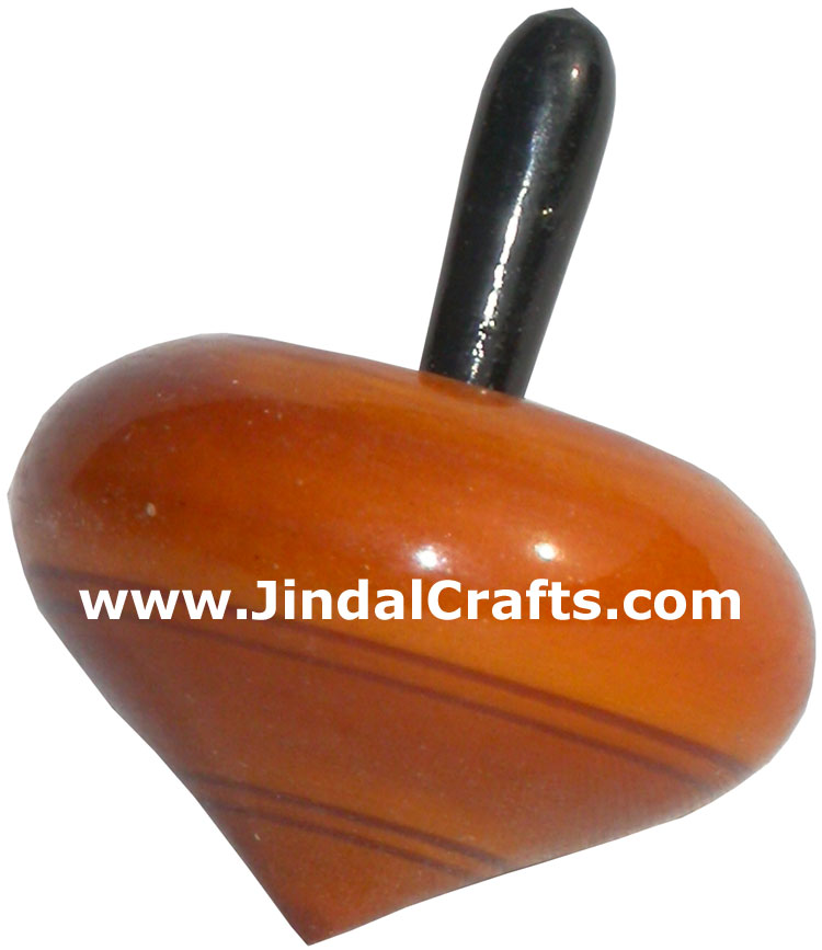 Spin Top Vegetable Color based Wooden Hand Crafted Arts