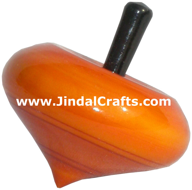 Spin Top Vegetable Color based Wooden Hand Crafted Arts