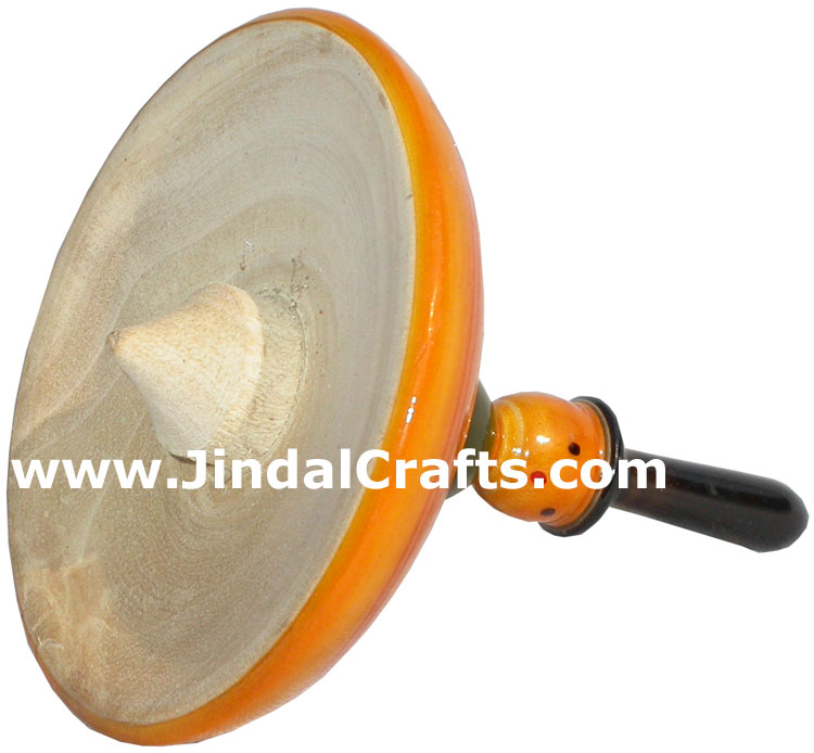 Spin Top Vegetable Color based Wooden Hand Crafted Arts