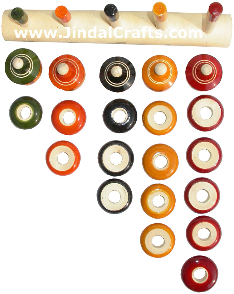 Abacus Vegetable Color based Wooden Hand Crafted Toys