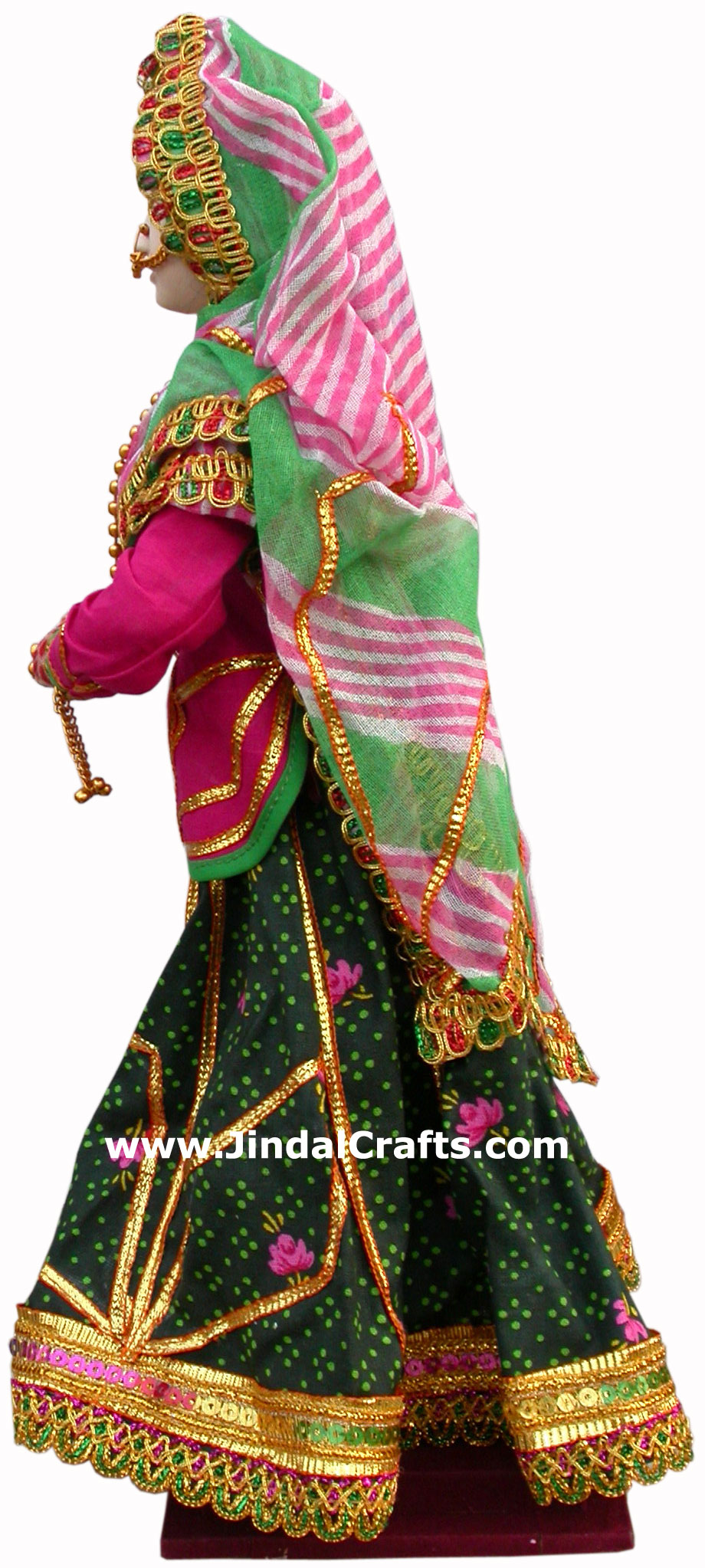 Ethnic Doll - Indian Art Craft Handicraft Traditional Figure
