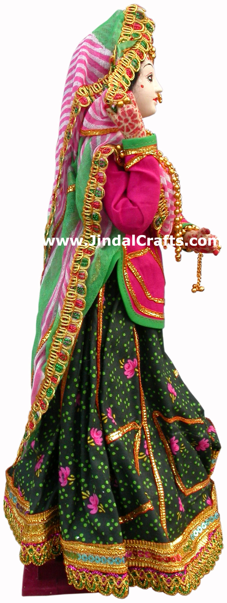Ethnic Doll - Indian Art Craft Handicraft Traditional Figure