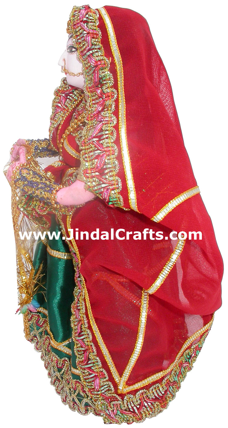 Handmade Traditional Costume Clapping Doll India