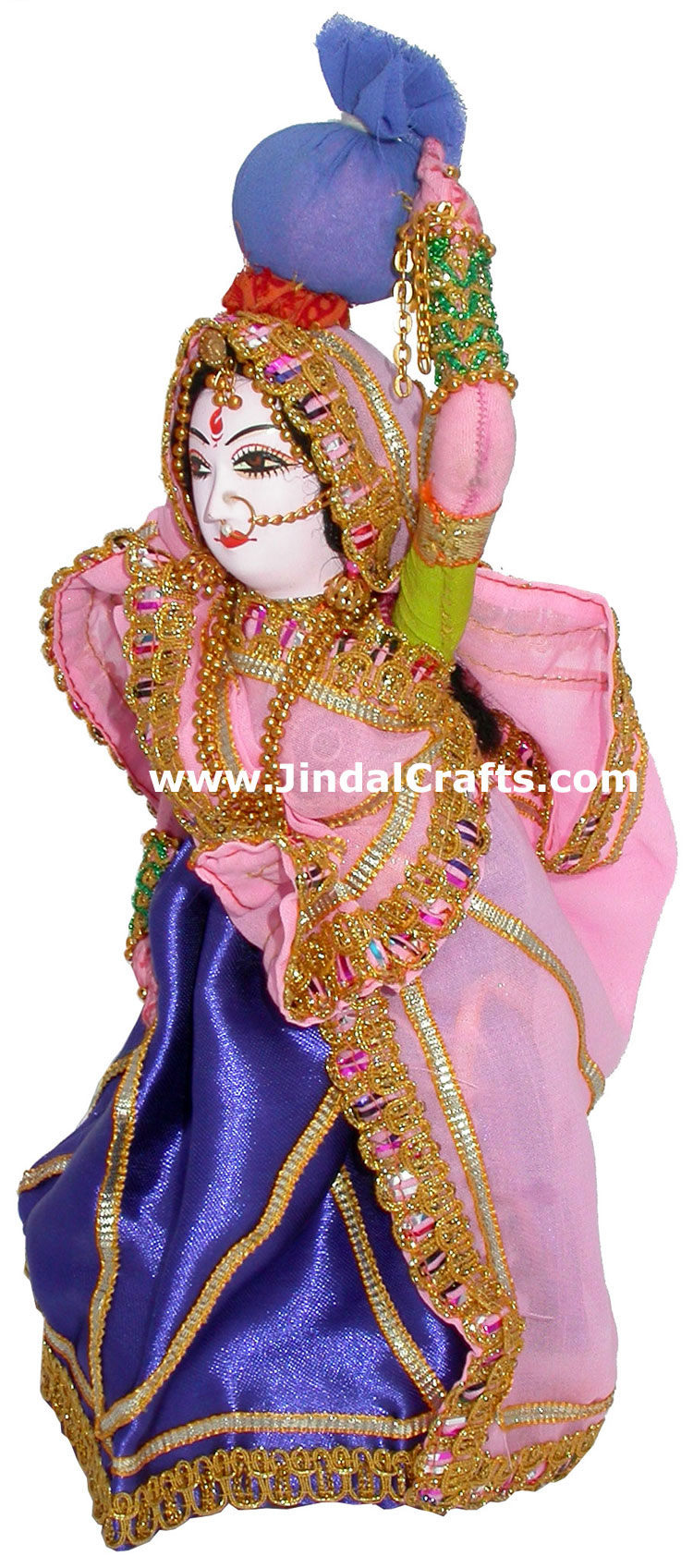 Handmade Traditional Costume Doll India - Village Lady
