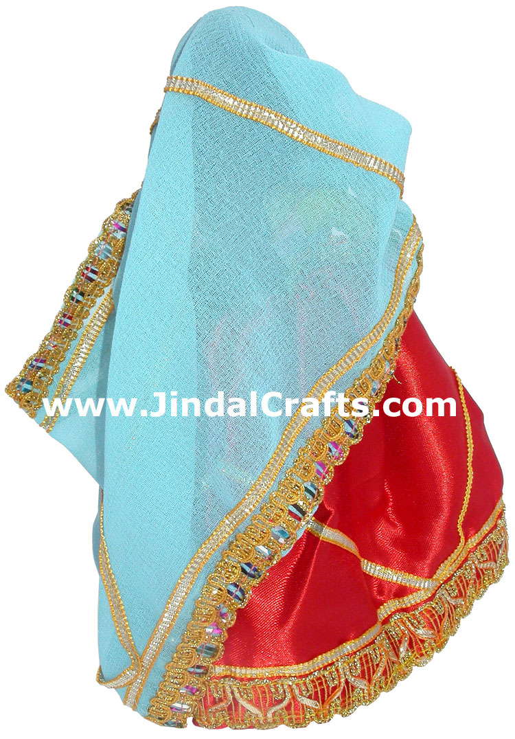 Handmade Traditional Costume Doll India - Haryana Lady