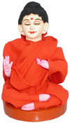 Lord Buddha Handmade Traditional Indian Collectible Costume Doll Home Decor Art