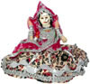 Handmade Traditional Indian Collectible Costume Doll Home Decor Artifact Figures