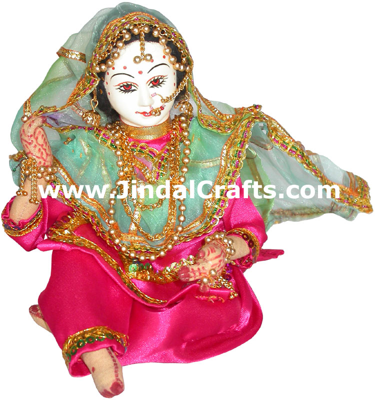 Ethnic Doll - Indian Art Craft Handicraft Traditional Figure