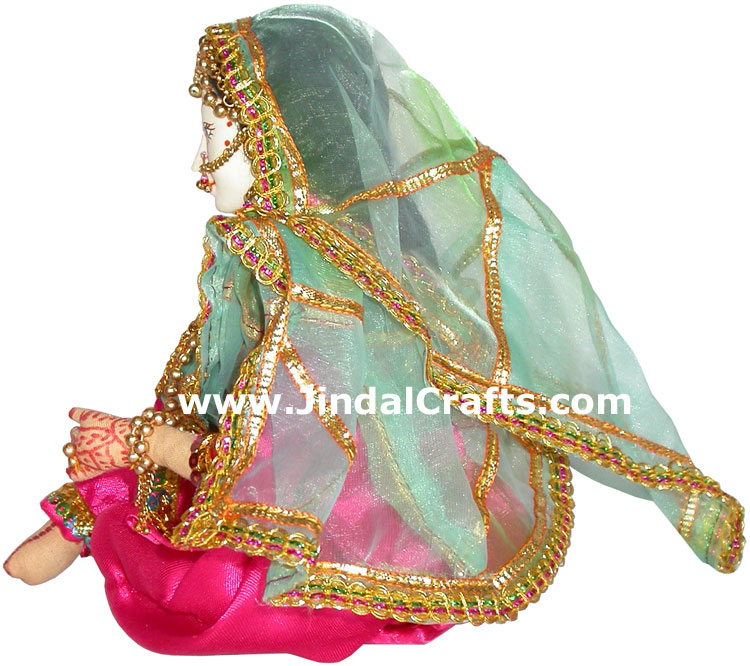 Ethnic Doll - Indian Art Craft Handicraft Traditional Figure