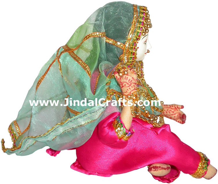 Ethnic Doll - Indian Art Craft Handicraft Traditional Figure