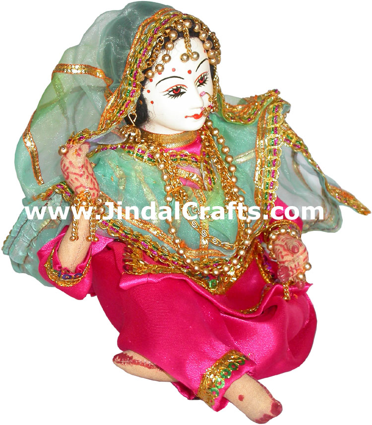 Ethnic Doll - Indian Art Craft Handicraft Traditional Figure