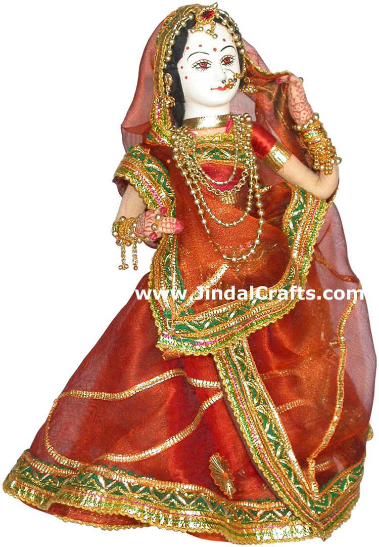 Ethnic Doll - Indian Art Craft Handicraft Traditional Figure