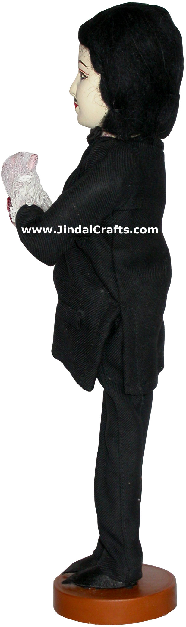 Handmade Traditional Indian Collectible Costume Doll Home Decor Artifact Figures