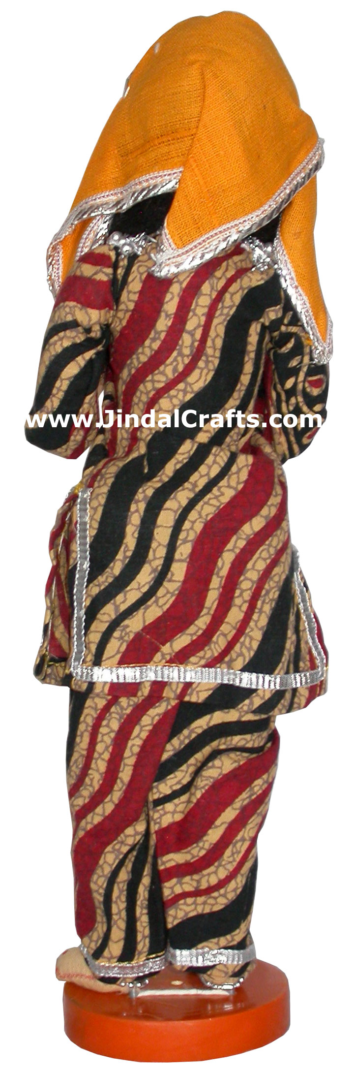 Handmade Traditional Indian Collectible Costume Doll Home Decor Artifact Figures