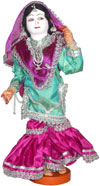 Handmade Traditional Indian Collectible Costume Doll Home Decor Artifact Figures