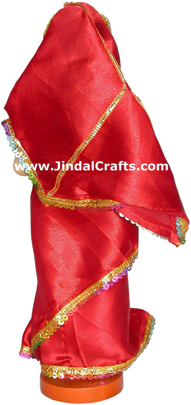 Handmade Traditional Indian Collectible Costume Doll Home Decor Artifact Figures