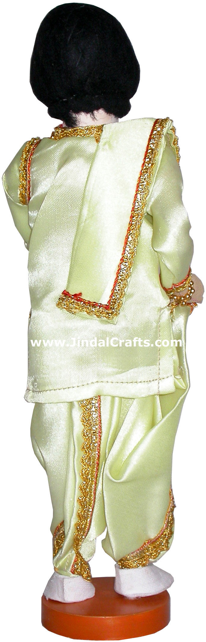 Handmade Traditional Indian Collectible Costume Doll Home Decor Artifact Figures