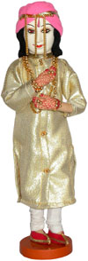 Handmade Traditional Indian Collectible Costume Doll Home Decor Artifact Figure