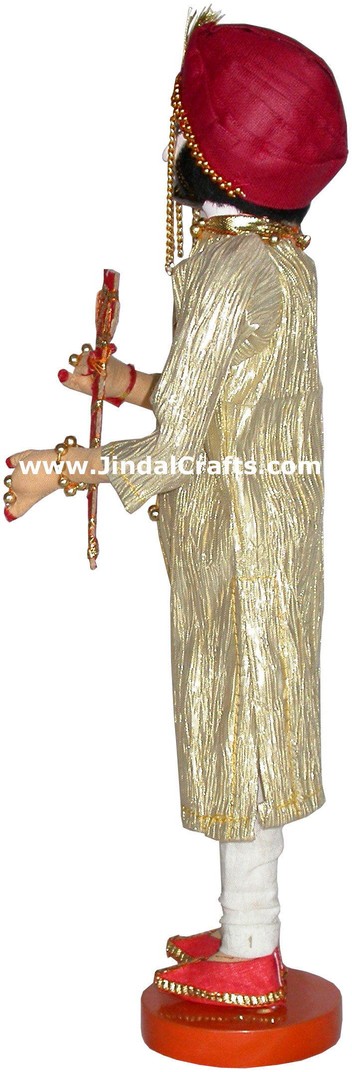 Handmade Traditional Indian Collectible Costume Doll Home Decor Artifact Figures