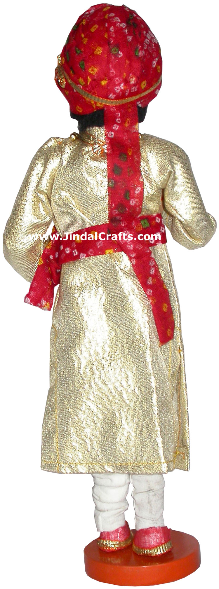 Handmade Traditional Indian Collectible Costume Doll Home Decor Artifact Figure