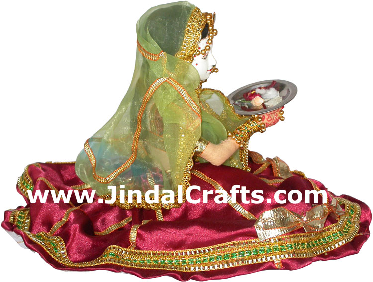 Ethnic Doll - Indian Art Craft Handicraft Traditional Figure