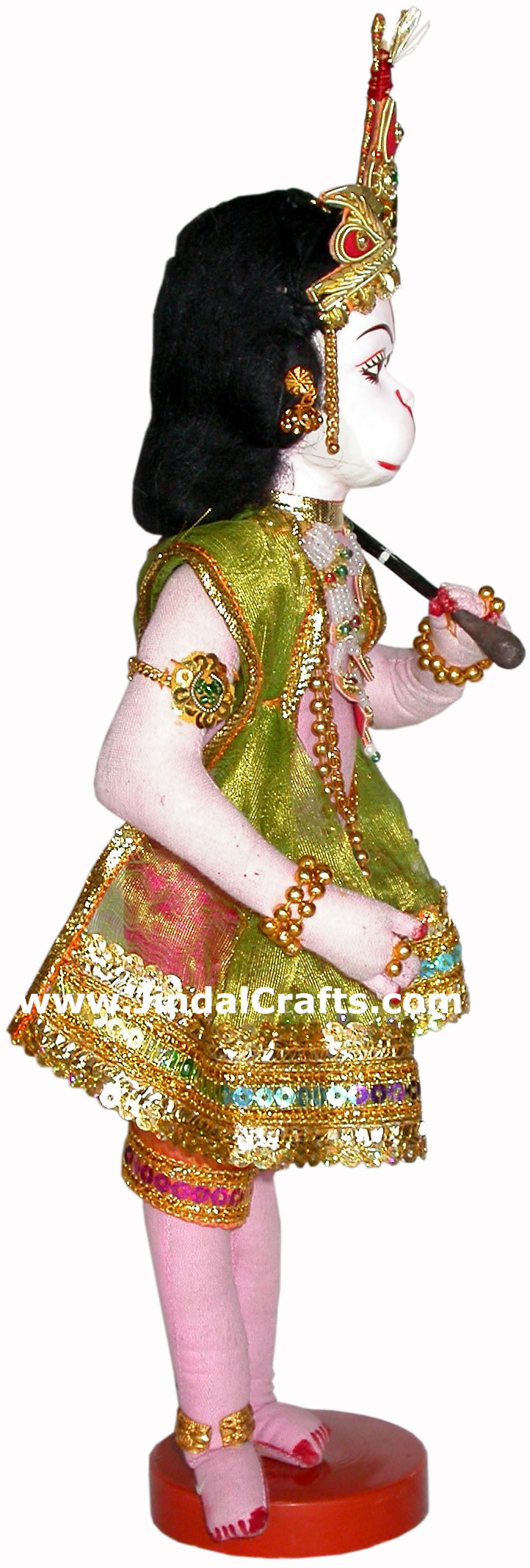 Hanumaan Handmade Traditional Indian Hindu Religious Collectible Costume Doll