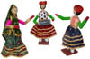 Handmade Traditional Dolls India Art - Group Folk Dance