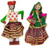 Handmade Traditional Dolls India Art - Village Couple