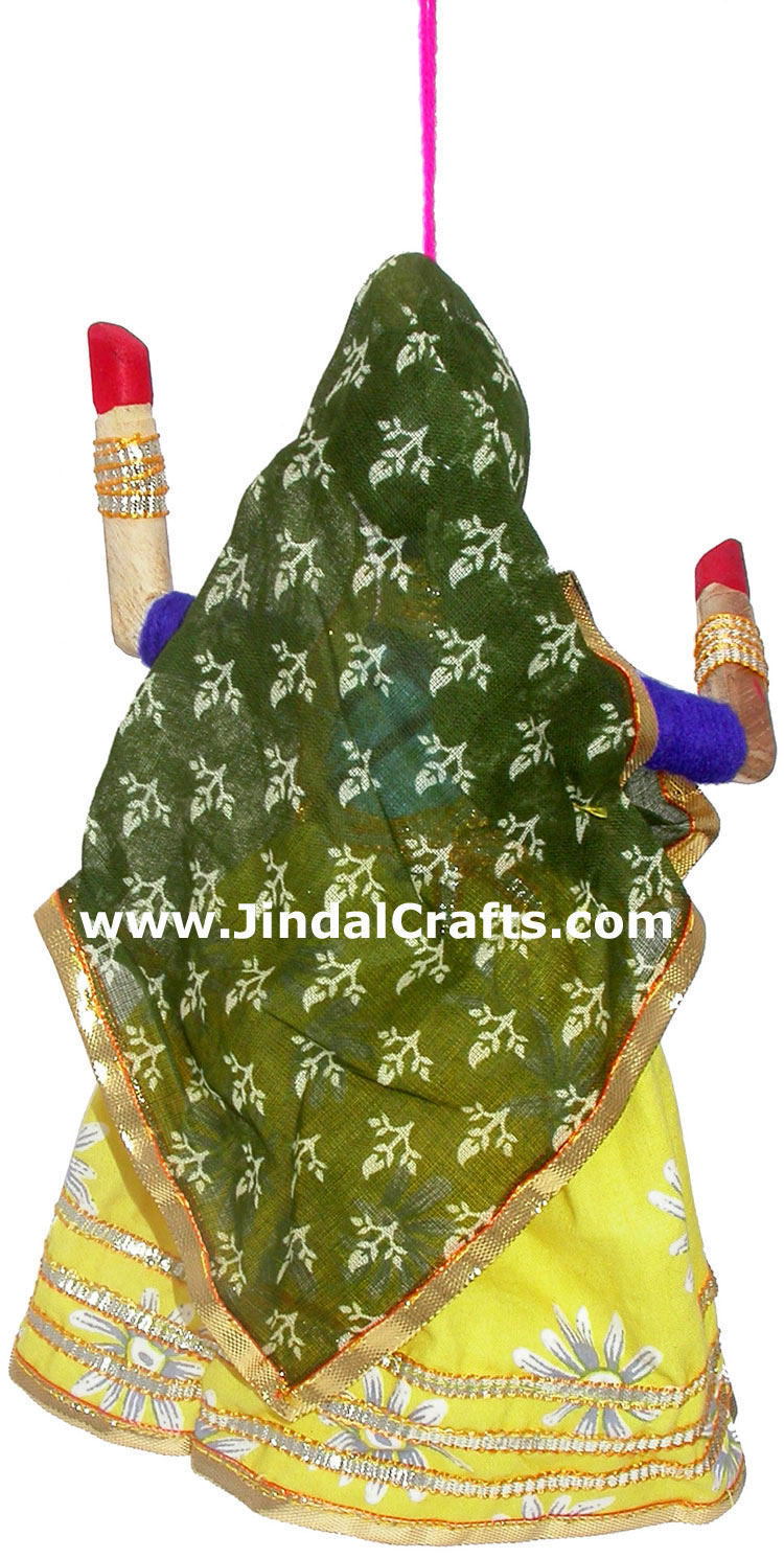 Handmade Traditional Hanging Village Dolls Indian Art