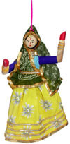 Handmade Traditional Hanging Village Dolls Indian Art