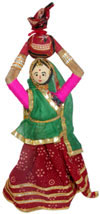 Handmade Traditional Hanging Village Dolls Indian Art