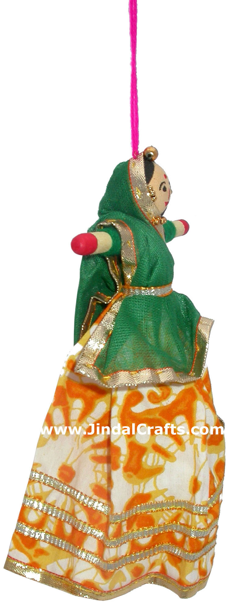 Handmade Traditional Hanging Doll Indian Art Decorative