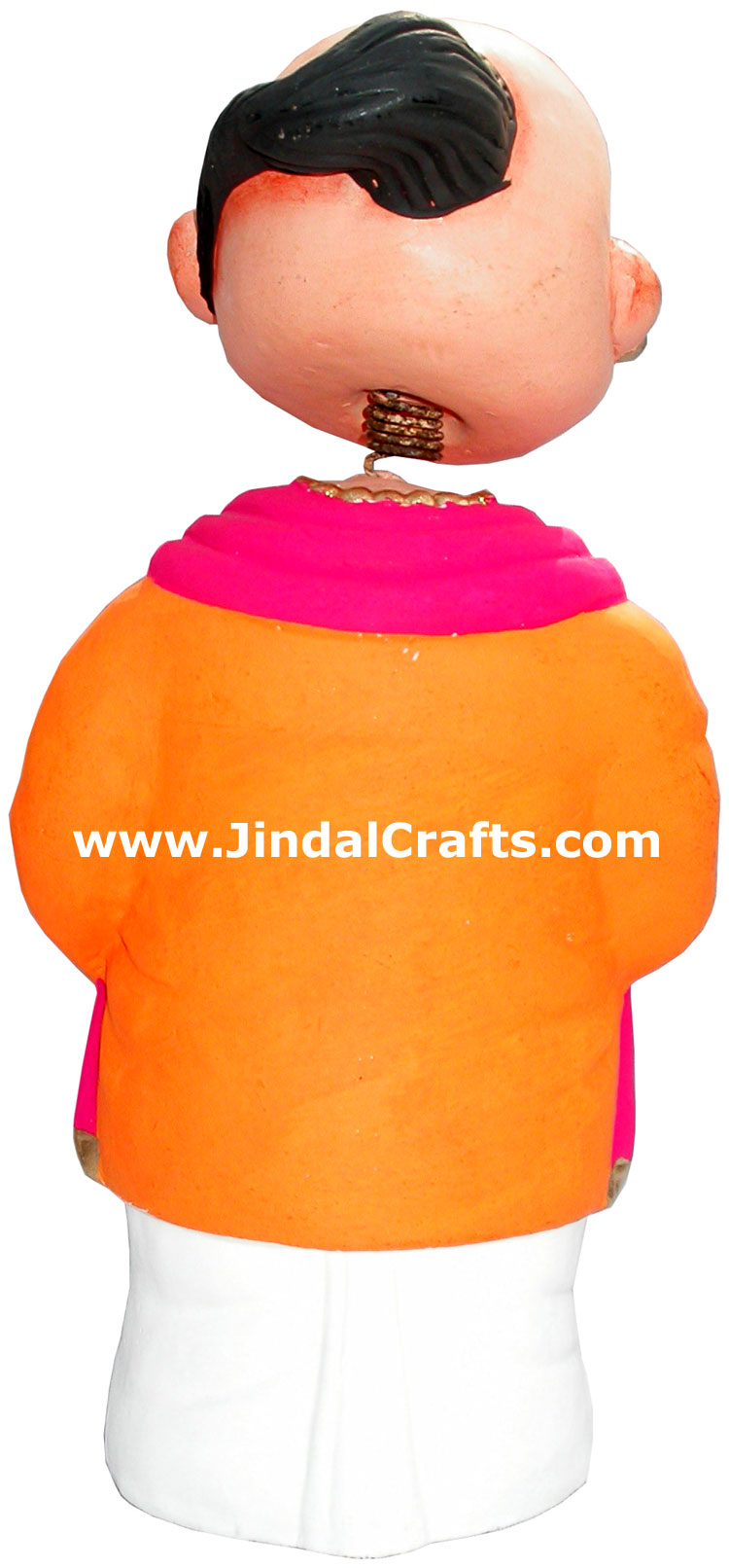 Dancing Doll Clay Made Colourful Traditional India Arts