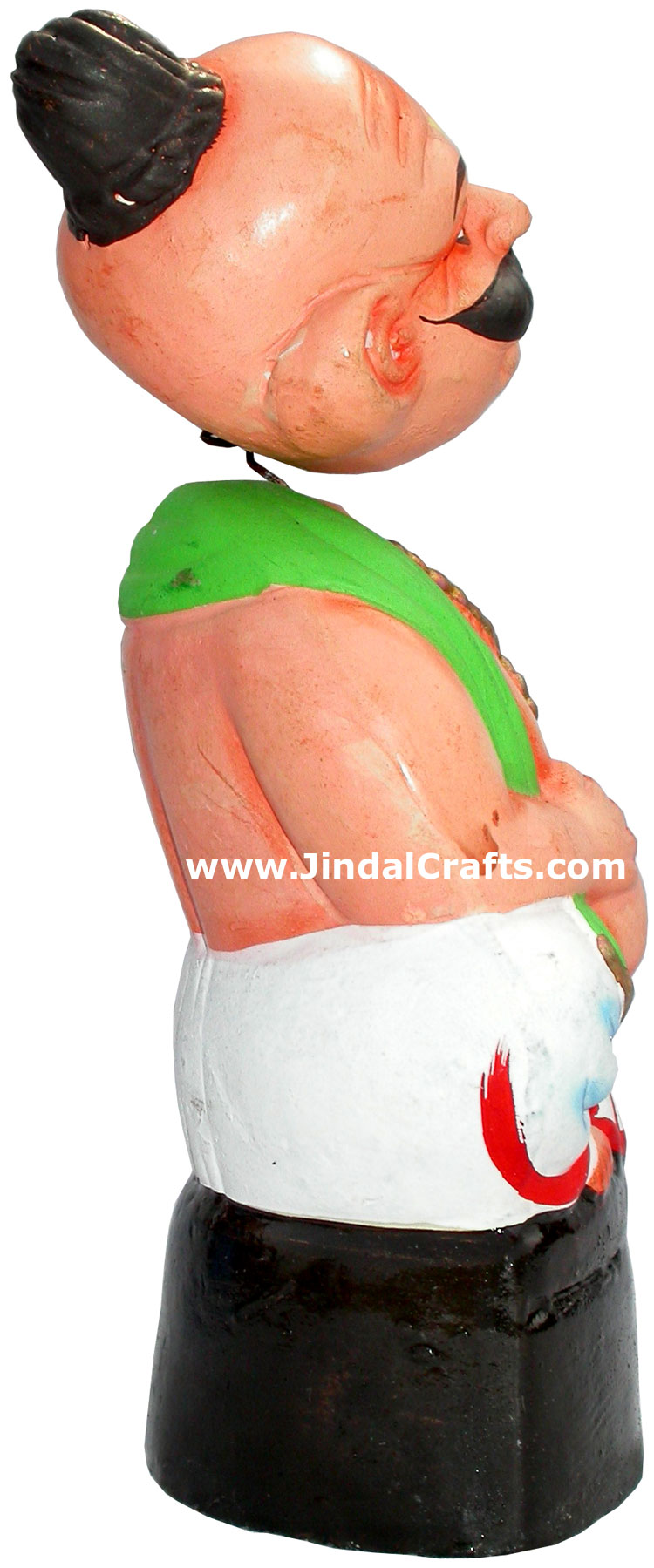 Dancing Doll Clay Made Colourful Traditional India Arts