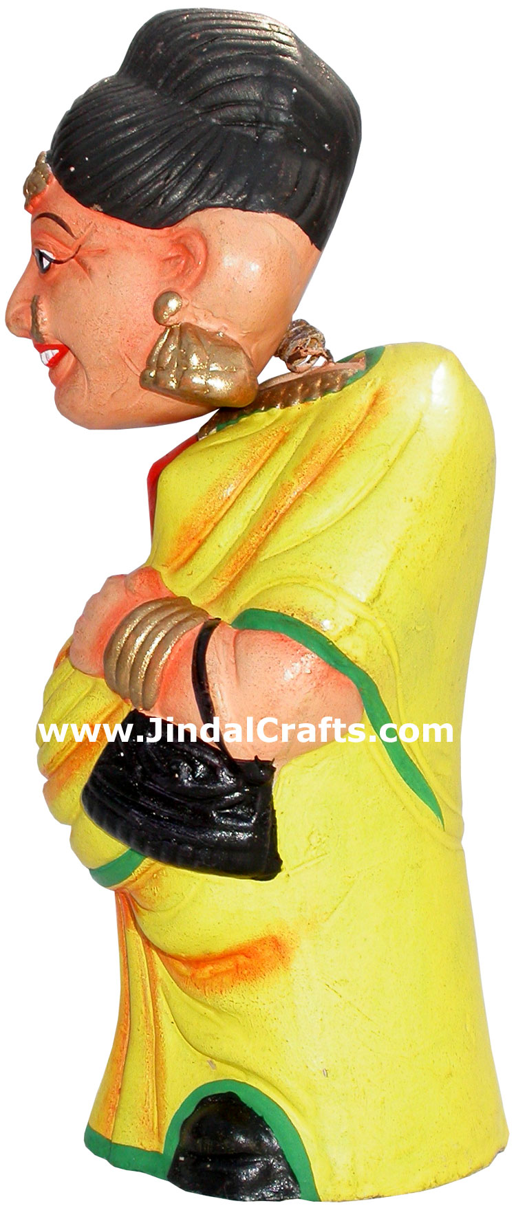 Dancing Doll Clay Made Colourful Traditional India Arts