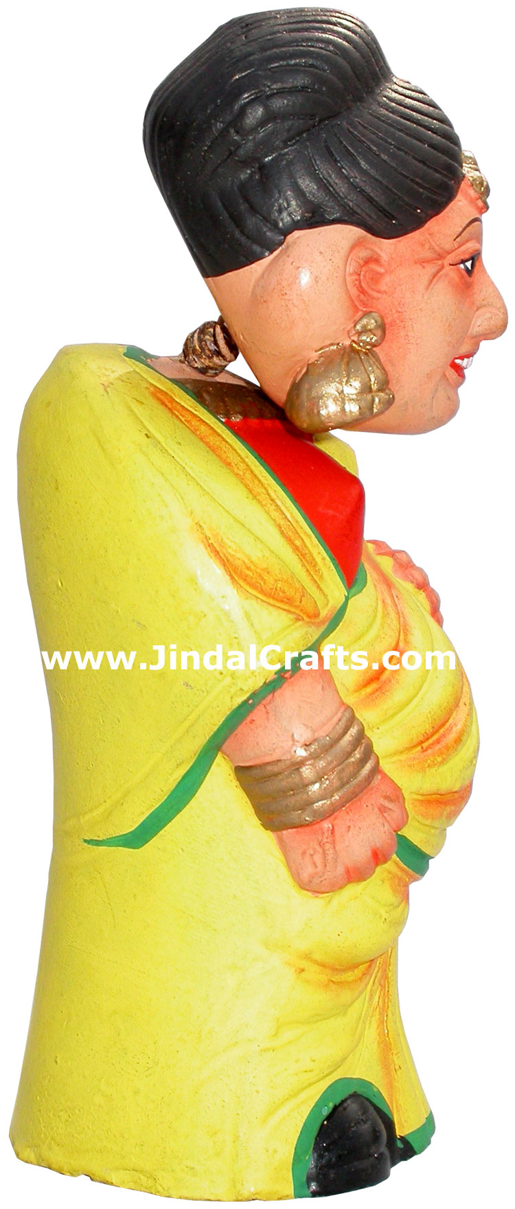 Dancing Doll Clay Made Colourful Traditional India Arts