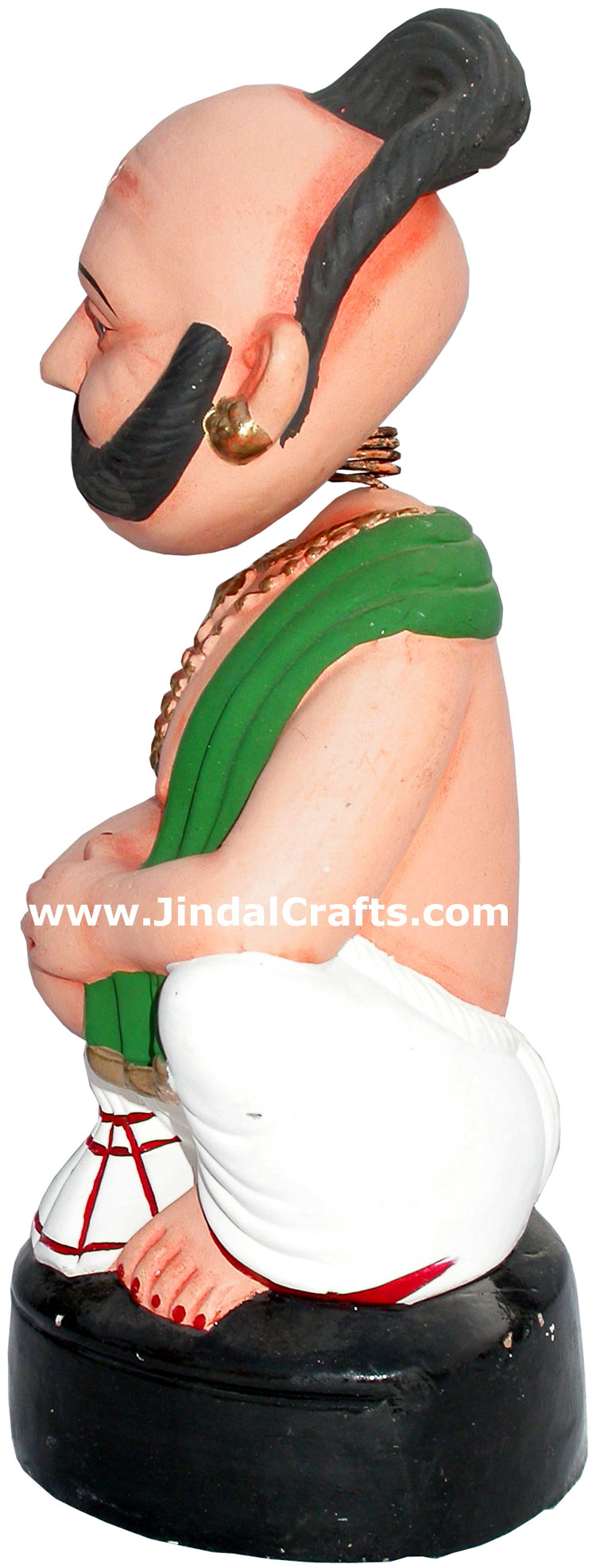 Dancing Doll Clay Made Colourful Traditional India Arts