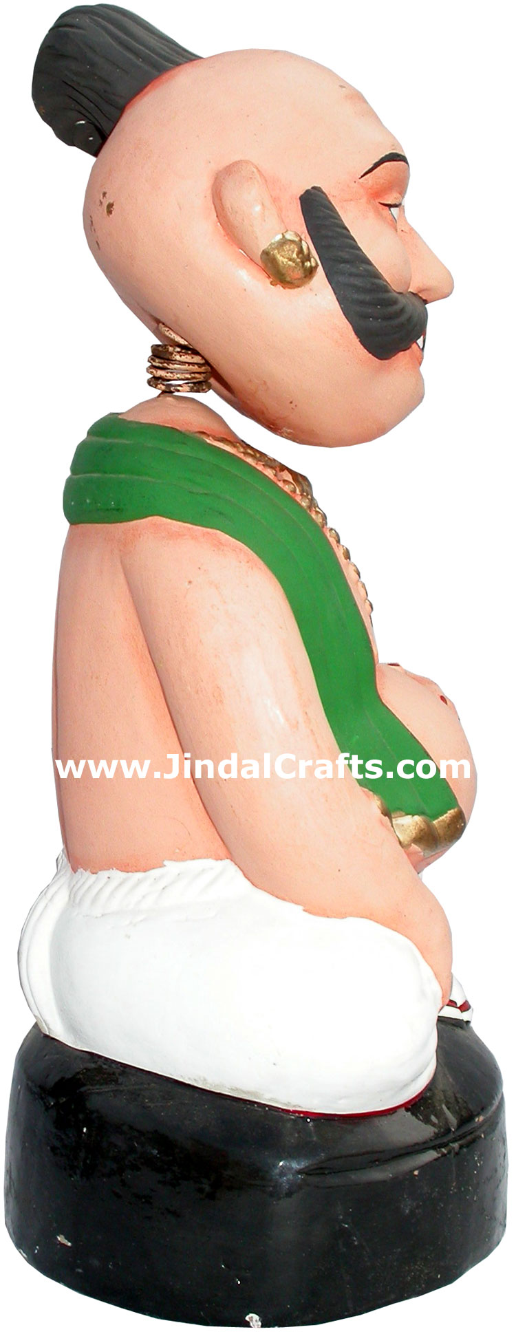 Dancing Doll Clay Made Colourful Traditional India Arts