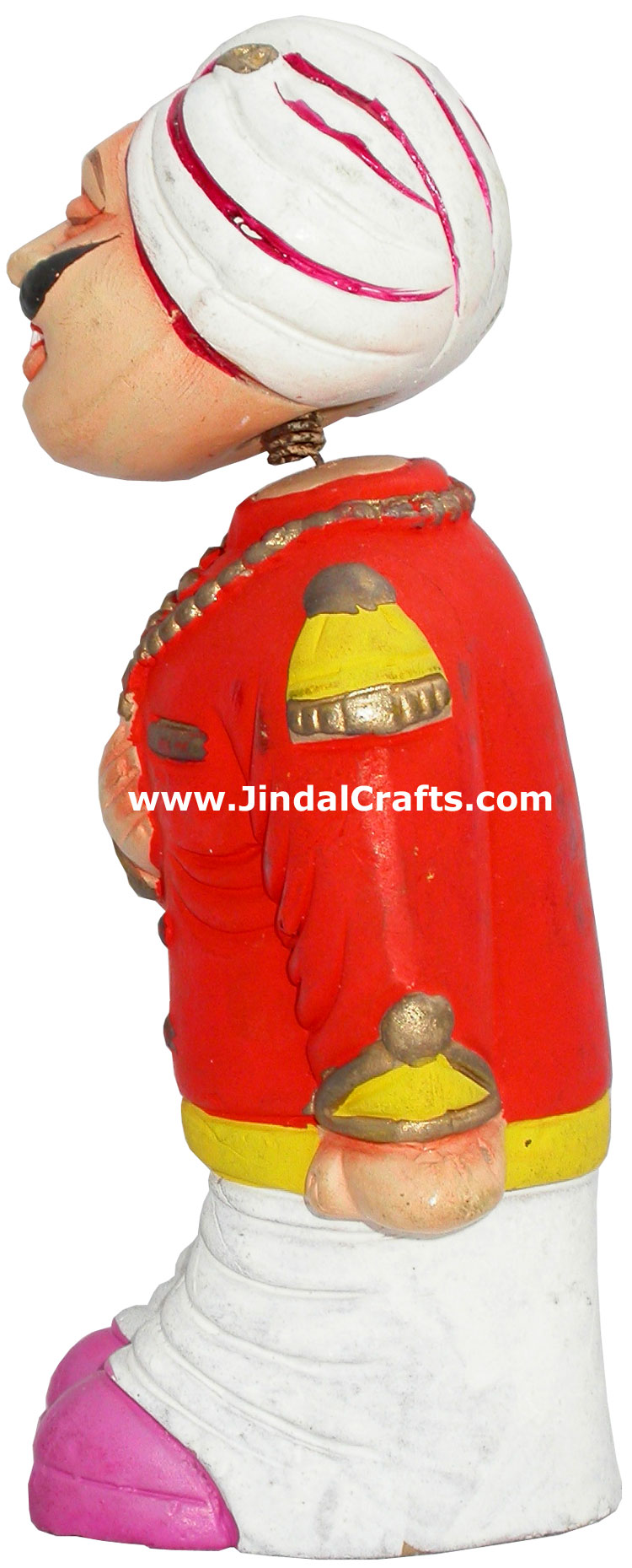 Dancing Doll Clay Made Colourful Traditional India Arts